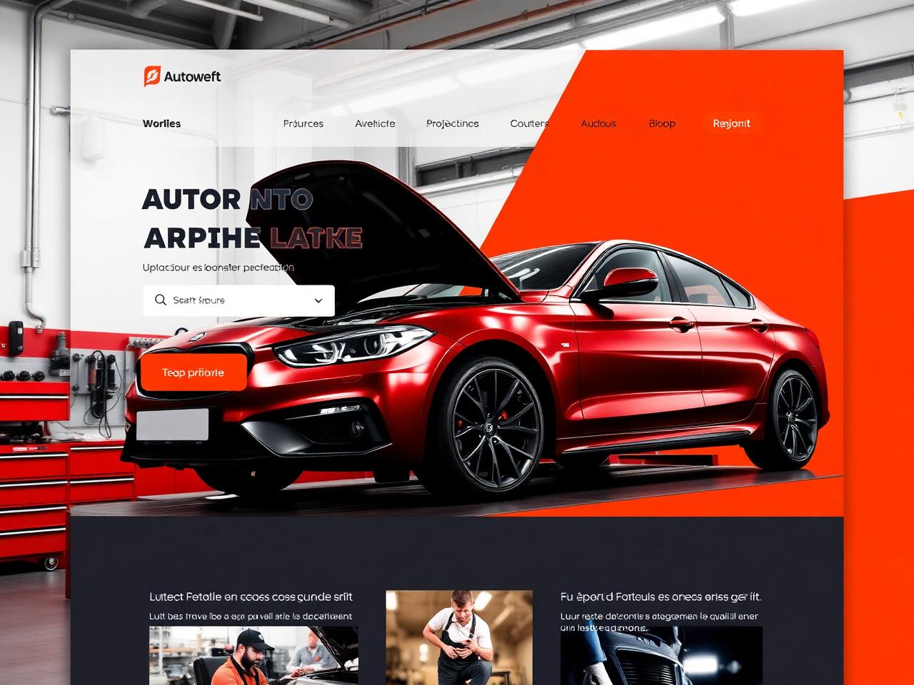 Aperçu du site Garage Lefèvre